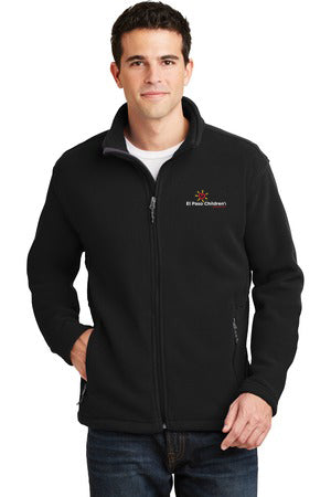 Men's Fleece Jacket w/EPCH Logo - Black